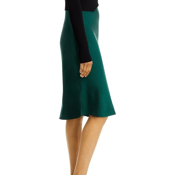 Anine Bing Women's Erin Silk Skirt XS B4HP - Picture 3 of 5